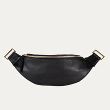 Load image into Gallery viewer, Black Leather Crossbody