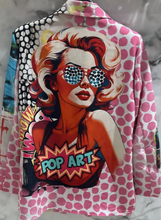 Load image into Gallery viewer, Pop Art Print Blazer