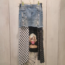 Load image into Gallery viewer, Barbie Rock Denim long skirts
