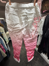 Load image into Gallery viewer, oohlala girls Pink Panther graphic joggers featuring a white to pink ombre gradient and back pocket print