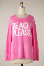 Load image into Gallery viewer, BEACH PLEASE Supersoft Sweater
