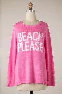 BEACH PLEASE Supersoft Sweater