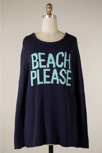 BEACH PLEASE Supersoft Sweater