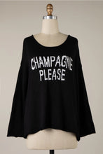 Load image into Gallery viewer, CHAMPAGNE PLEASE Supersoft Sweater
