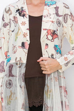 Load image into Gallery viewer, Cowgirl Chic Duster Jacket
