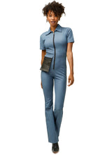 Load image into Gallery viewer, Blue Sleeved Jumpsuit
