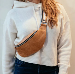 Tan Leather Crossbody