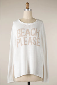 BEACH PLEASE Supersoft Sweater