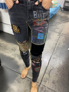 Barbie Rocks Custom Skinny Jeans