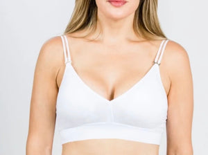 Deep Plunge Strap-Swap Bra