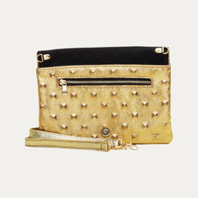 Load image into Gallery viewer, Gold Studded Leather Belt Bag
