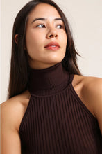 Load image into Gallery viewer, Rib Knit Turtleneck Tank
