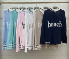 Load image into Gallery viewer, Lowercase beach Supersoft Sweater
