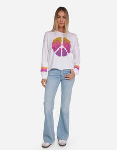 Peace n Roses Long-sleeve - Lauren Moshi