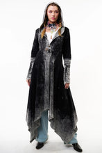 Load image into Gallery viewer, Aratta Midnight Hooded Cape
