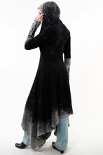 Load image into Gallery viewer, Aratta Midnight Hooded Cape
