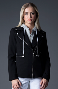 Moto Blazer with Interchangeable Insert