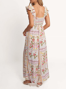 Soft Florals Summer Romper