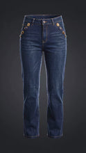 Load and play video in Gallery viewer, Crystal button jeans
