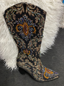 Beaded Boots