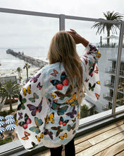 Load image into Gallery viewer, Butterfly Robe with embroidery
